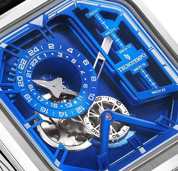 Tecnotempo - "Dynamic Shuttle" Automatic Engine - - TTSHBL (blue dial) - Mænd - 2011-nu