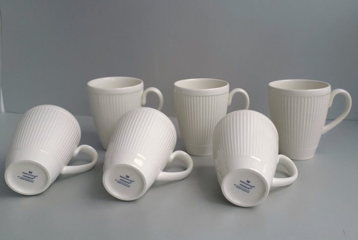 Wedgwood - Krus (6) - Windsor - Knogleporcelæn - Wedgwood Windsor krus