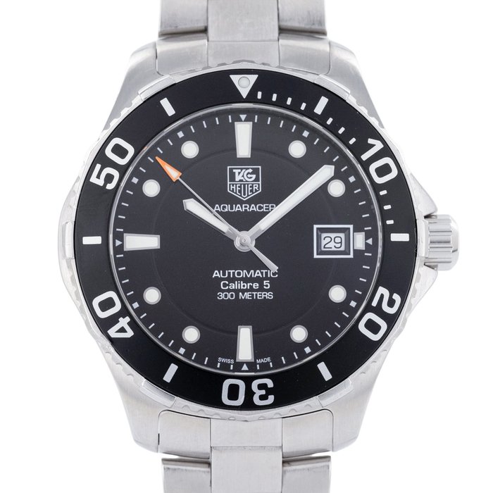 TAG Heuer - Aquaracer Calibre 5 - Ingen mindstepris - WAN2110 - Mænd - 2010-2020