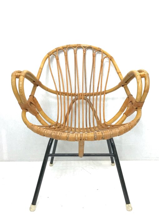 Armstol - Metal, Rattan