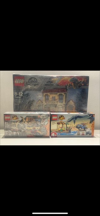 Lego - 75930 + 76943 + 76945 - Jurassic World / Park Misb Lot