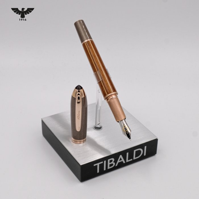 Tibaldi - Riva - Roman Bronze - 18K Gold Nib - (Limited Edition/500) - Fyldepen