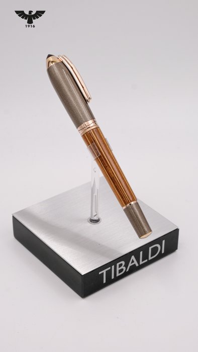 Tibaldi - Riva - Roman Bronze - 18K Gold Nib - (Limited Edition/500) - Fyldepen