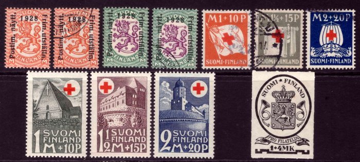 Finland 1918/1942 - sæt - Scott