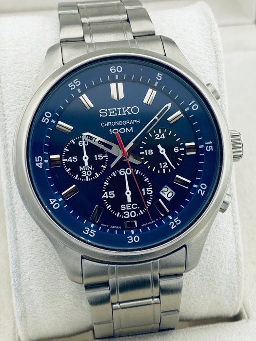 Seiko - Chronograph - Date - Ingen mindstepris - 4T53-00B0 - Mænd - 2011-nu