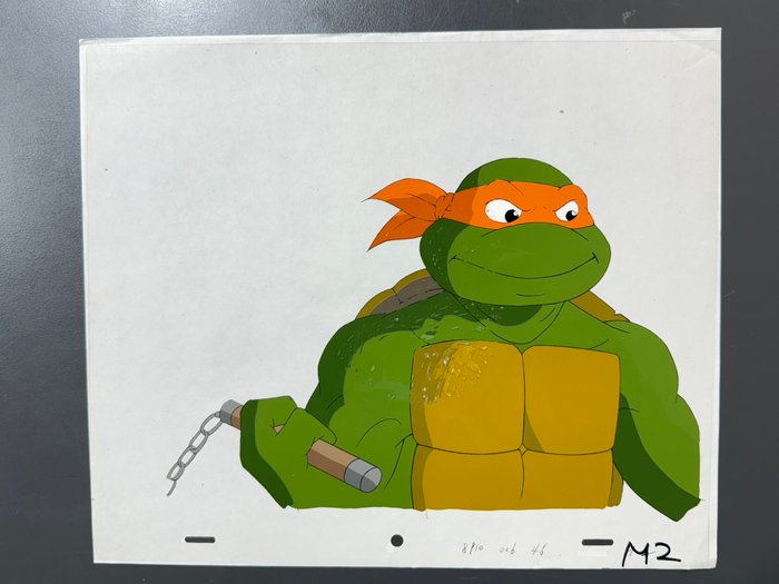 Murakami-Wolf-Swenson - 1 Original animationscelle, nærbillede i stor størrelse - Teenage Mutant Ninja Turtles (1987/1996)