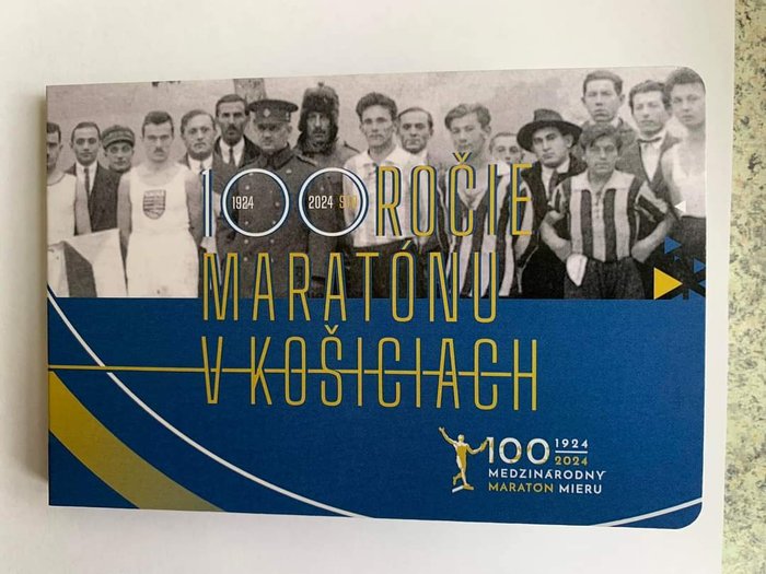 Slovakiet. 2 Euro 2024 "Košice International Marathon"  (Ingen mindstepris)