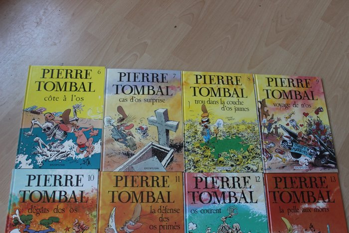 Pierre Tombal T6 à T17 - 12x C - 12 Album - Første udgave - 1989/1999