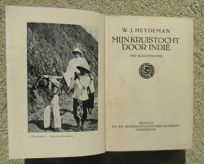 WJ Heydeman - J Kersten - Mijn Kruistocht door Indië  -  Bali - 1930-1940