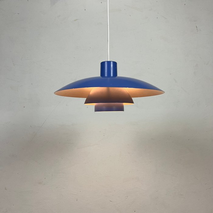 Louis Poulsen - Poul Henningsen - Hængende lampe - PH 4/3 - Aluminium