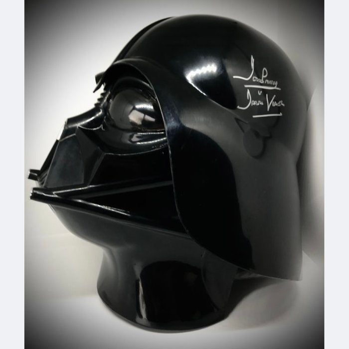 Star Wars - Darth Vader Helmet Signed by Dave Prowse (+)