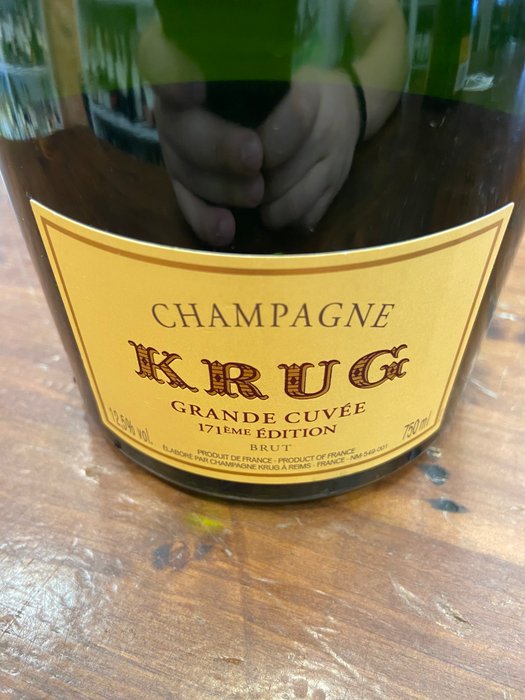 Krug, Grande Cuvèe 171eme Edition - Champagne Brut - 1 Flaske (0,75L)