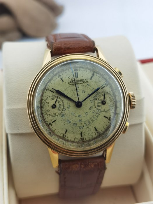 Eberhard  Co. - Pre Extra Fort 18K Gold - Mænd - 1960-1969