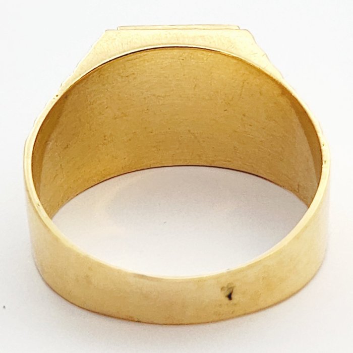 Ring - 18 kraat Gulguld