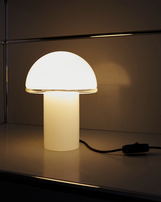 Artemide - Luciano Vistosi - Bordlampe - Onfale Piccolo - Glas