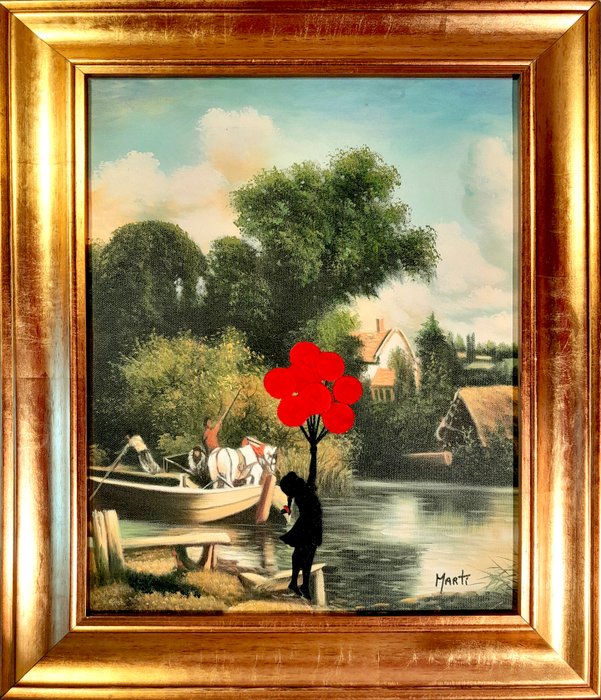 Jan Marti - Banksy in the countryside