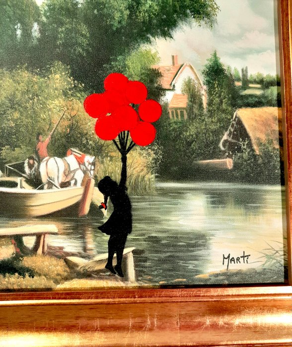 Jan Marti - Banksy in the countryside