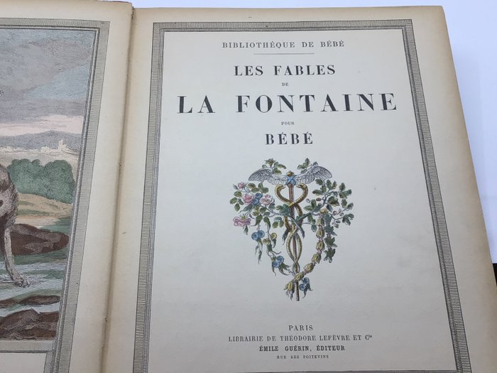 Anom - Les Fables de La Fontaine pour Bebe - 1890