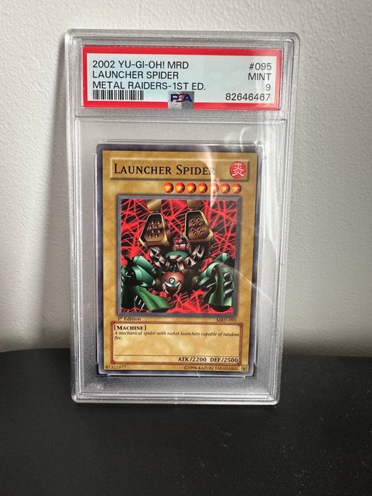 Konami - 1 Graded card - Yu-Gi-Oh! - Metal Raiders - 1ère édition - PSA 9