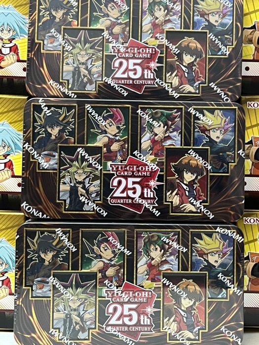 Konami - 3 Box - 25th Anniversary Tin: Dueling Heroes