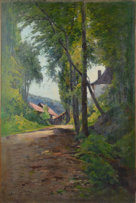 Louis-René Boulanger (1860-1917) - Chemin dans la campagne.