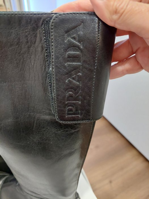 Prada - Biker støvler - Størelse: Shoes / EU 38