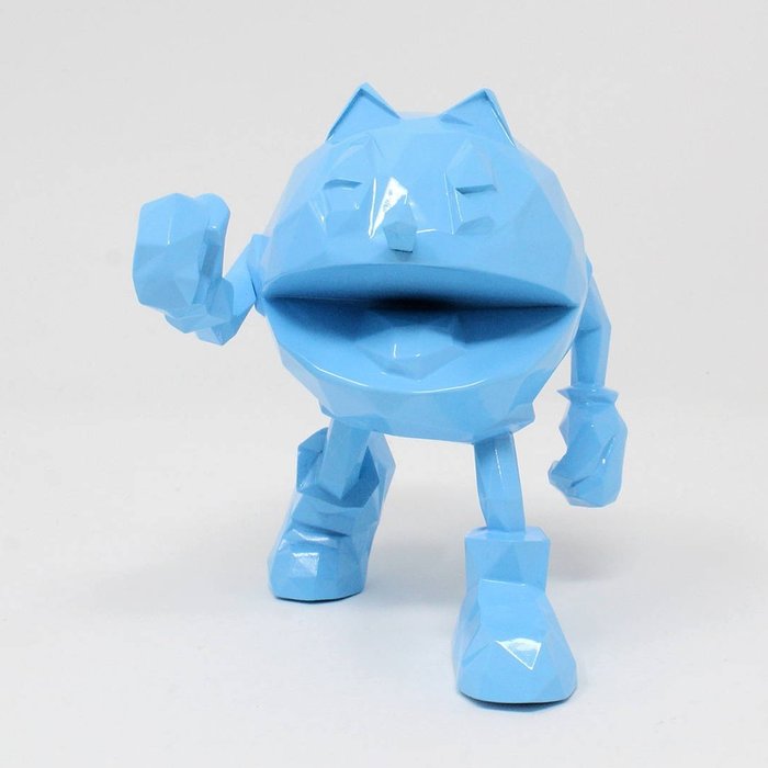 Richard Orlinski (1966) - PAC-MAN x Orlinski Édition Bleu 10 cm