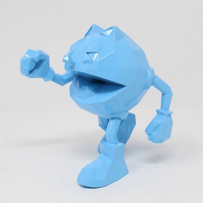 Richard Orlinski (1966) - PAC-MAN x Orlinski Édition Bleu 10 cm