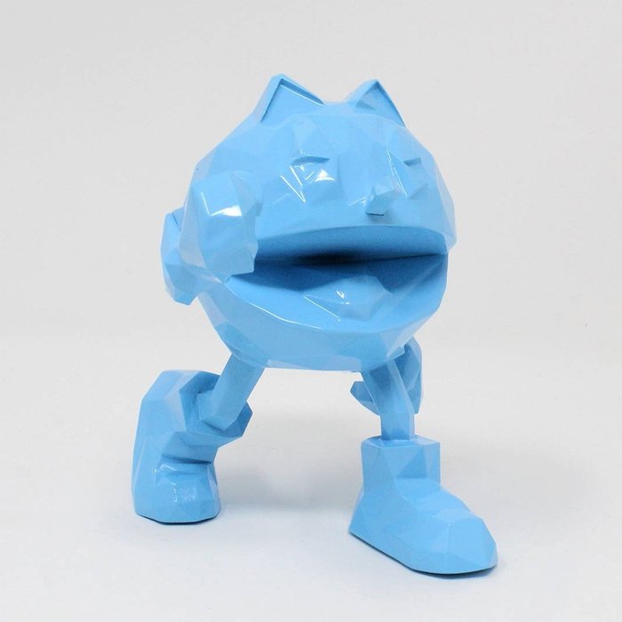 Richard Orlinski (1966) - PAC-MAN x Orlinski Édition Bleu 10 cm