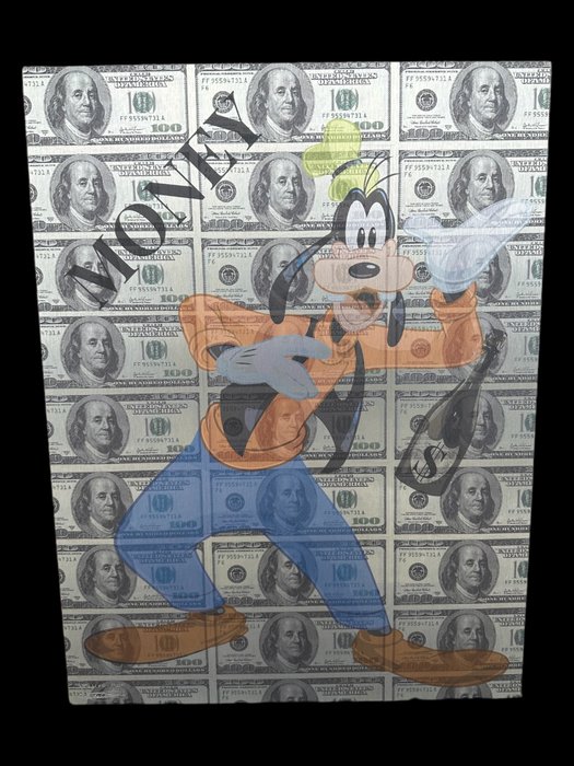 Daluxe Art - 1999 • Dollar Goofy Artwork • XL