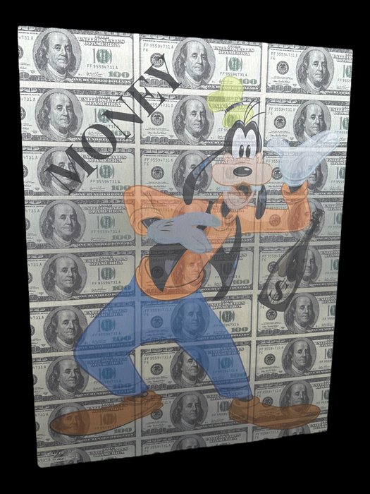 Daluxe Art - 1999 • Dollar Goofy Artwork • XL