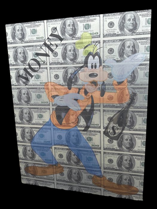 Daluxe Art - 1999 • Dollar Goofy Artwork • XL