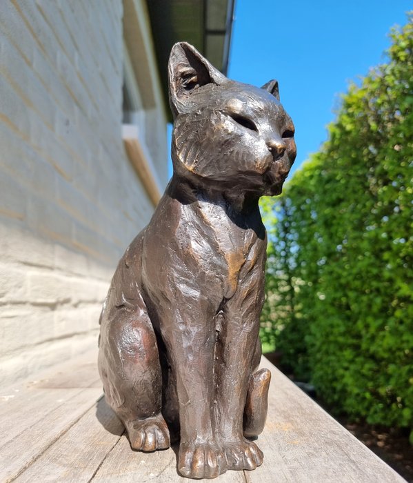 Statuette - Kat - Bronze