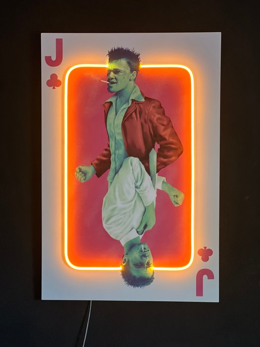 LEDMansion (1995) - Joker Fight Club Led Wall Art