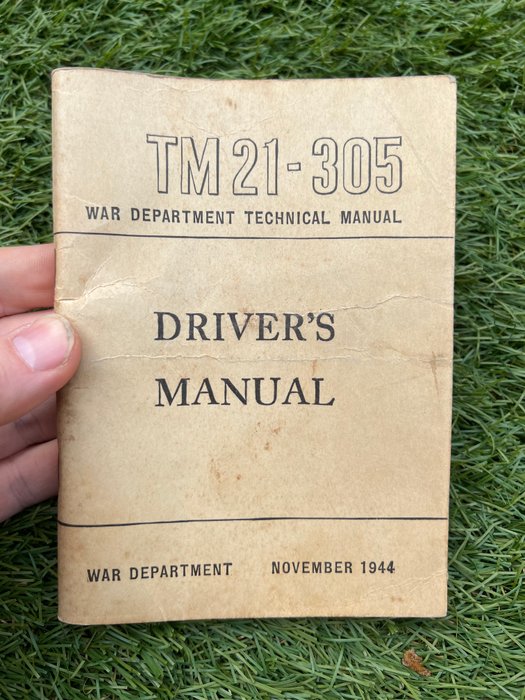 Verenigde Staten van Amerika - WW2 US Army Driver Manual - Keep 'm Rolling - Red Ball Express - Jeep - GMC - Dodge - 1944