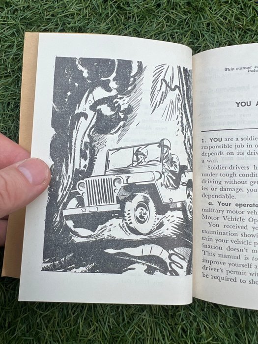 Verenigde Staten van Amerika - WW2 US Army Driver Manual - Keep 'm Rolling - Red Ball Express - Jeep - GMC - Dodge - 1944