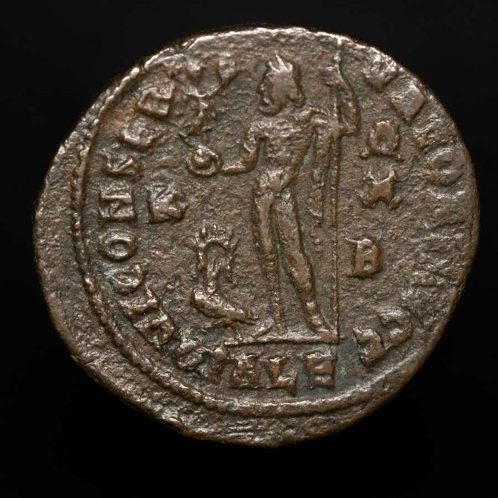 Romarriket. Constantine I (AD 306-337). Follis Minted in Alexandria, AD 316-317.  IOVI CONSERVATORI AVGG  (Ingen mindstepris)