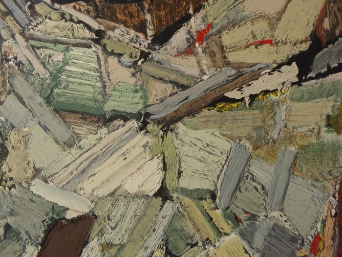 Nicolas de Staël (1914-1955) - Composition abstraite