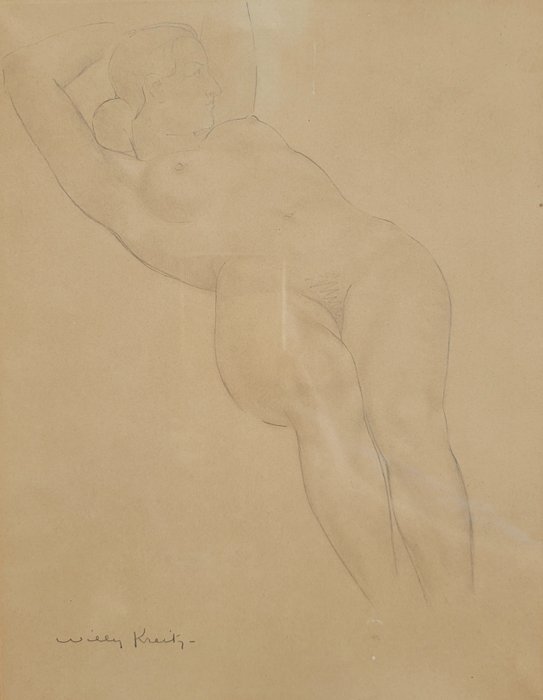 Willy Kreitz (1903-1982) - Femme nue