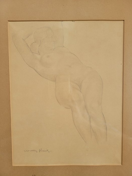 Willy Kreitz (1903-1982) - Femme nue