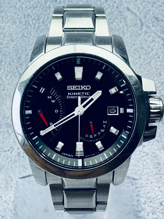 Seiko - Kinetic Direct Drive - 5D44-0AB0 - Mænd - 2000-2010