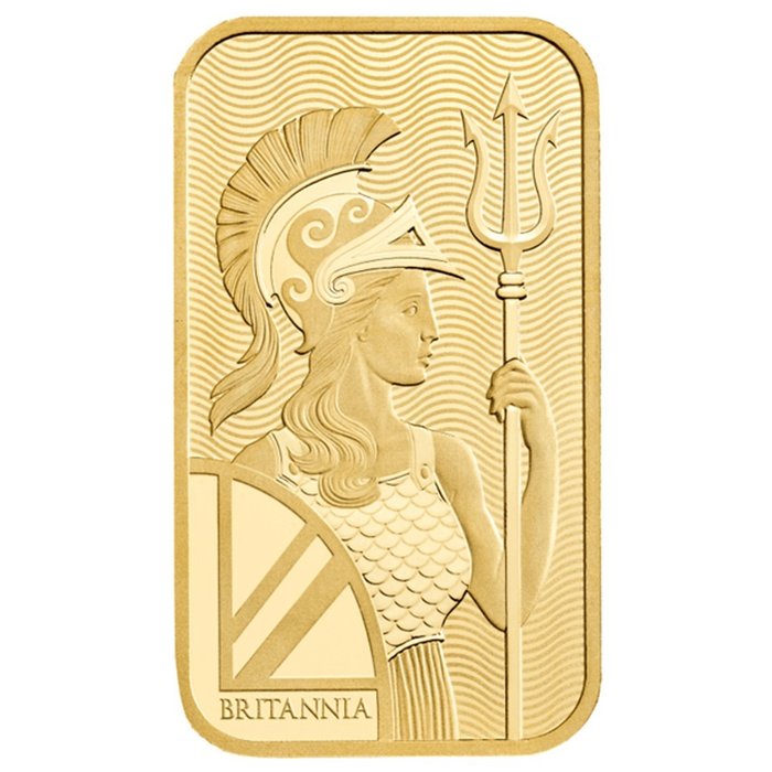 1 gram - Guld - Royal Mint UK - BRITANNIA  (Ingen mindstepris)