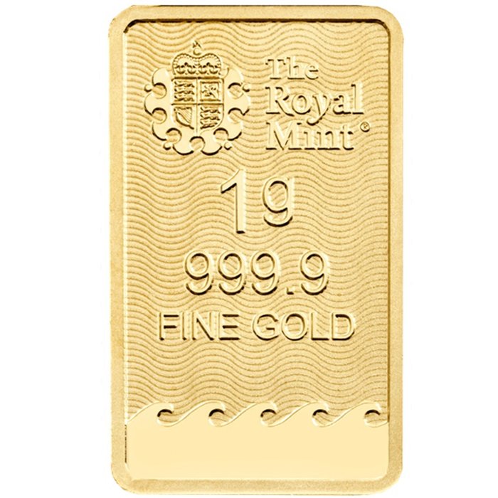 1 gram - Guld - Royal Mint UK - BRITANNIA  (Ingen mindstepris)