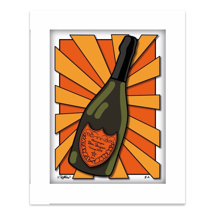 Louis Michel Krüger (1997) - DOM PERIGNON (ORANGE) (3D-Graphic)