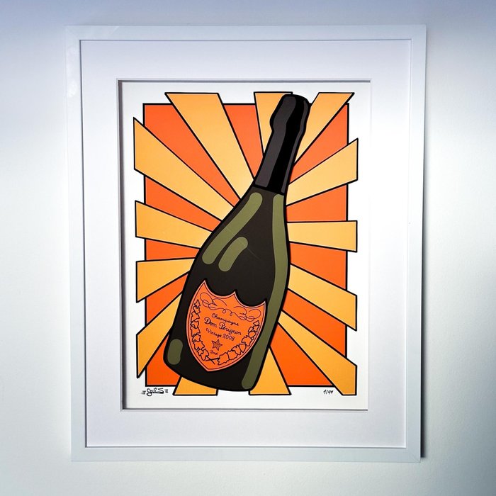 Louis Michel Krüger (1997) - DOM PERIGNON (ORANGE) (3D-Graphic)