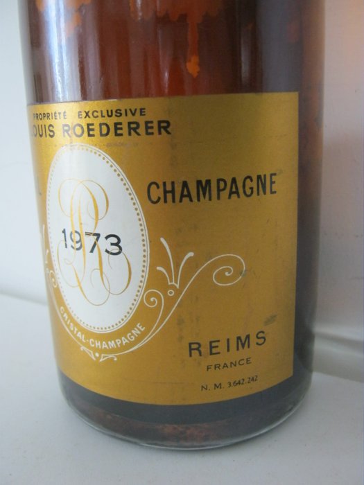 1973 Louis Roederer, Cristal - Champagne - 1 78 cl