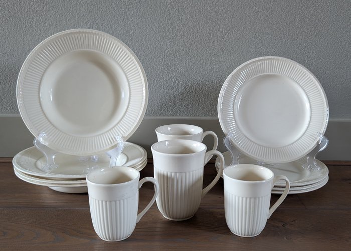 Wedgwood - John Goodwin - Middagssæt (12) - Edme - Porcelæn