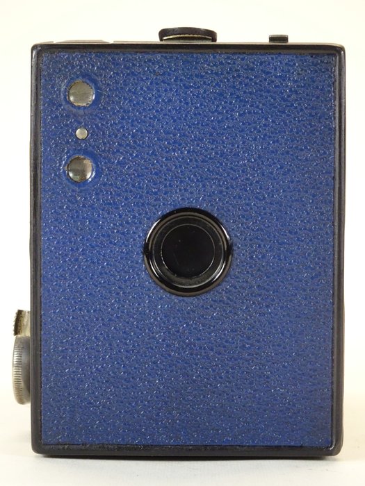 Kodak No.2 Brownie Model F blauw Analogt kamera