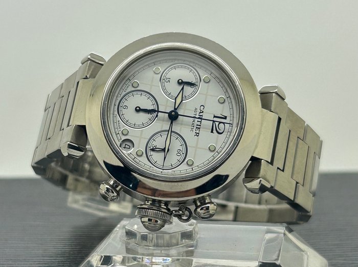 Cartier - Pasha C Chronograph - 2412 - Mænd - 2000-2010