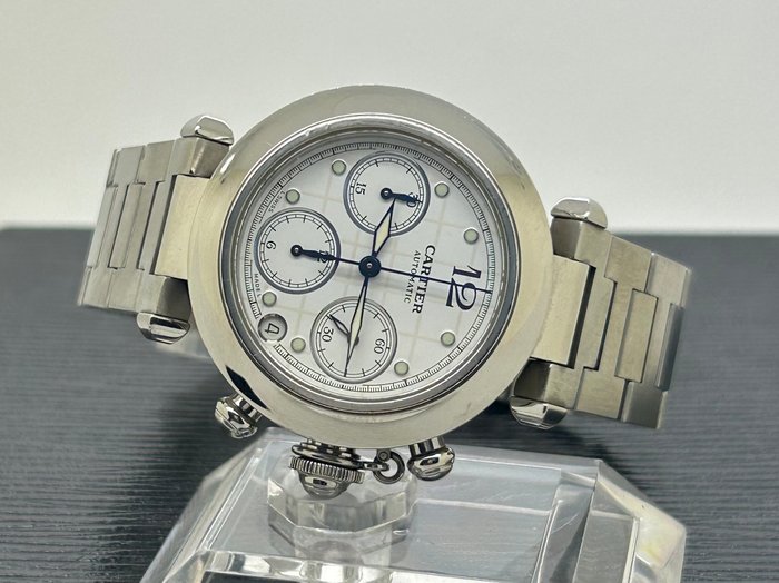 Cartier - Pasha C Chronograph - 2412 - Mænd - 2000-2010